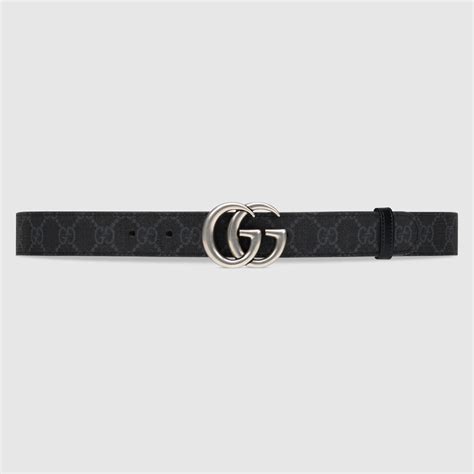 cintura gucci bambina indossata|Gucci Cintura sottile reversibile GG Marmont.